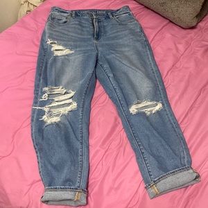 Curve stretch mom jeans